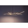 Inteligentna lampa wisząca 5x40 W biała-czarna-złota 72369 Rabalux Severine zdj.3