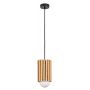 Lampa wisząca 1x5 W czarna-drewno 72420 Rabalux Noxelle zdj.3