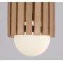 Lampa wisząca 1x5 W czarna-drewno 72420 Rabalux Noxelle zdj.6