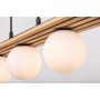 Lampa wisząca 3x5 W czarna-drewno 72421 Rabalux Noxelle zdj.5