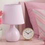 Lampa stołowa 1x40 W różowa 74078 Rabalux Ingrid zdj.4