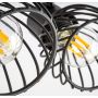 Lampa podsufitowa 2x10 W czarna 73002 Rabalux Aberama zdj.4