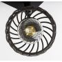 Lampa podsufitowa 2x10 W czarna 73002 Rabalux Aberama zdj.6