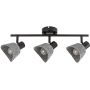 Lampa podsufitowa 3x10 W czarna-szara 73007 Rabalux Farelia zdj.1