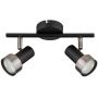 Lampa podsufitowa 2x50 W srebrny 73012 Rabalux Konrad zdj.1