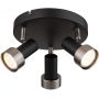 Lampa podsufitowa 3x50 W srebrny 73013 Rabalux Konrad zdj.3