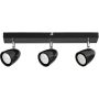 Lampa podsufitowa 3x5 W czarna 73019 Rabalux Perico zdj.1