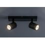 Lampa podsufitowa 2x5 W czarna 73024 Rabalux Rogelio zdj.5