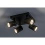 Lampa podsufitowa 4x5 W czarna 73026 Rabalux Rogelio zdj.5