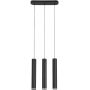 Lampa wisząca 3x5 W czarna 73037 Rabalux Senobia zdj.1
