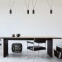 Lampa wisząca 4x5 W czarna 73038 Rabalux Senobia zdj.3