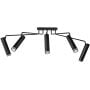 Lampa podsufitowa 5x35 W czarna 73040 Rabalux Senobia zdj.1