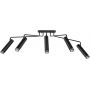 Lampa podsufitowa 5x35 W czarna 73040 Rabalux Senobia zdj.2