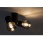 Lampa podsufitowa 2x15 W czarna-przydymiona 73053 Rabalux Hatice zdj.6