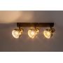 Lampa podsufitowa 3x15 W czarna-drewno 73057 Rabalux Saskia zdj.4