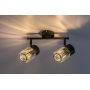 Lampa podsufitowa 2x15 W czarna-przezroczysta 73060 Rabalux Venaro zdj.4