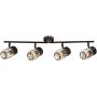 Lampa podsufitowa 4x15 W czarna-przezroczysta 73062 Rabalux Venaro zdj.3