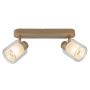 Lampa podsufitowa 2x15 W beżowa 73064 Rabalux Mirral zdj.4