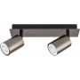 Lampa podsufitowa 2x15 W szara 73072 Rabalux Gerhard zdj.1