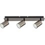 Lampa podsufitowa 3x15 W szara 73073 Rabalux Gerhard zdj.1