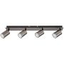 Lampa podsufitowa 4x15 W szara 73074 Rabalux Gerhard zdj.1