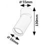 Lampa podsufitowa 1x5 W złota 73075 Rabalux Mirina zdj.2