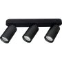 Lampa podsufitowa 3x7 W czarna 73083 Rabalux Yorli zdj.1