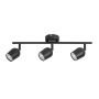 Lampa podsufitowa 3x15 W czarna 73103 Rabalux Lianet zdj.3