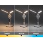 Lampa biurkowa 2x7 W biała 74030 Rabalux Novilo zdj.5