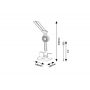 Lampa biurkowa 2x7 W biała 74030 Rabalux Novilo zdj.2