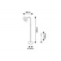 Lampa stojąca 1x20 W czarna 74031 Rabalux Venturo zdj.2