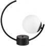 Lampa stołowa 1x25 W biała-czarna 74035 Rabalux Mesiro zdj.1