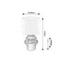 Lampa stołowa 1x40 W biała-zielona 74059 Rabalux Glimo zdj.2