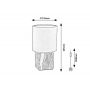 Lampa stołowa 1x40 W czarna 74068 Rabalux Nalisa zdj.2