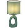 Lampa stołowa 1x40 W zielona 74071 Rabalux Sylira zdj.1