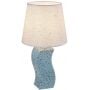 Lampa stołowa 1x40 W niebieska-beżowa 74074 Rabalux Dayami zdj.1