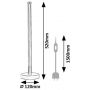Lampa stołowa 1x8 W biała-czarna 74165 Rabalux Nivaro zdj.2