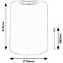 Lampa stołowa 1x0.8 W biała 74209 Rabalux Tipy zdj.2