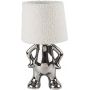 Lampa stołowa 1x40 W srebrna-kremowa 74216 Rabalux Smurfy zdj.1