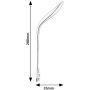 Lampa biurkowa 1x2 W biała 74238 Rabalux Tafi zdj.2
