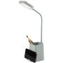 Lampa biurkowa 1x6 W biała-niebieska 74244 Rabalux Arvid zdj.3