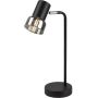 Lampa biurkowa 1x15 W czarna-przydymiona 74278 Rabalux Hatice zdj.3