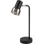 Lampa biurkowa 1x15 W czarna-przydymiona 74278 Rabalux Hatice zdj.1