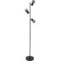 Lampa stojąca 3x15 W czarna-przydymiona 74279 Rabalux Hatice zdj.1