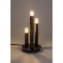 Lampa stołowa 3x5 W czarna-przezroczysta 74365 Rabalux Ramira zdj.4