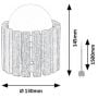 Lampa stołowa 1x5 W czarna-drewno 74420 Rabalux Noxelle zdj.2