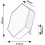Lampa stołowa 1x1 W czarna 76023 Rabalux Jocker zdj.2