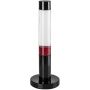 Lampa stołowa 1x25 W czarna-przezroczysta-czerwona 76028 Rabalux Lavastic zdj.3