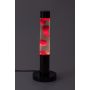 Lampa stołowa 1x25 W czarna-przezroczysta-czerwona 76028 Rabalux Lavastic zdj.4