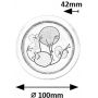 Lampa ścienna 1x0.3 W biały-multikolor 76071 Rabalux Froggo zdj.2